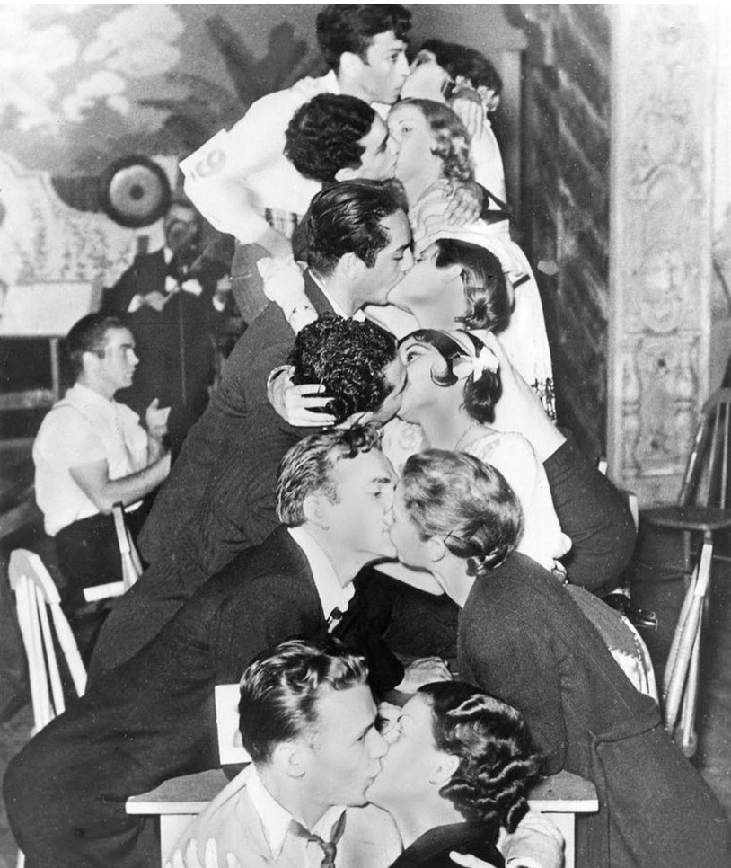 Look at these long spines. These people were naturally Balanced so had no need to be conscious of their backs while enjoying a lover's kiss. However, if your neck or back prevent you from a great kiss this week's post is about the causes and solutions of painful kissing.
