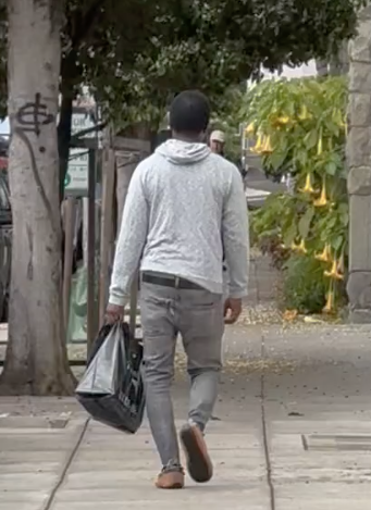 Guy walking out of Balance